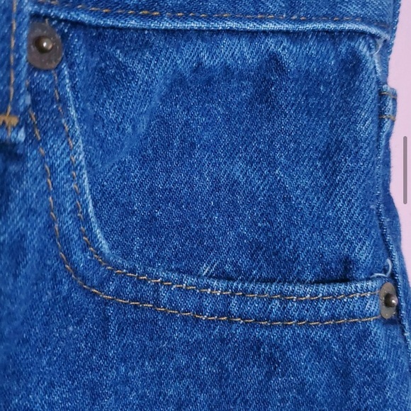 Vintage Levi's 501 High Rise Tapered Jeans - Picture 6 of 15